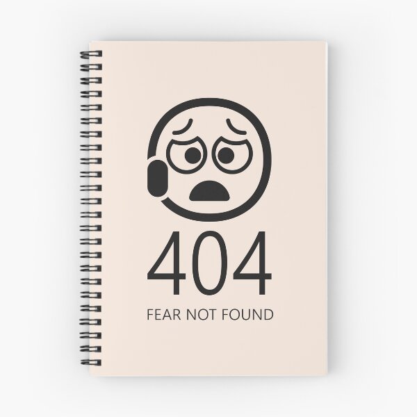 Item preview, Fear Not Found 404 | Ultra Minimalist Geek Christian Faith Design | Black designed and sold by ZechJohnRB.