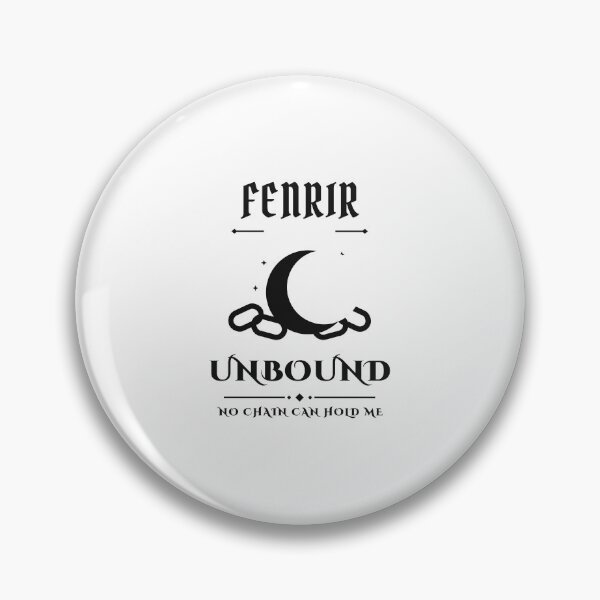 Item preview, Fenrir Unbound - No Chain Can Hold Me designed and sold by odinodinasatro.