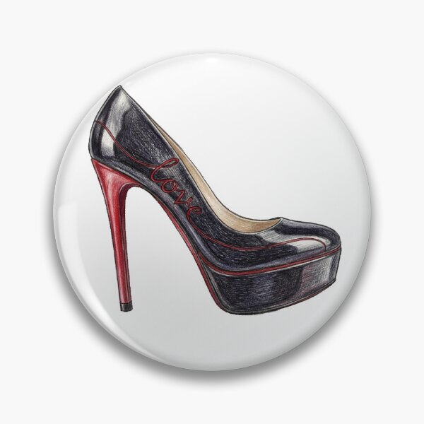 Artikelvorschau, Schwarzer Stiletto-Plateau-Schuh mit hohem Absatz entworfen und verkauft von MaRCAStro.