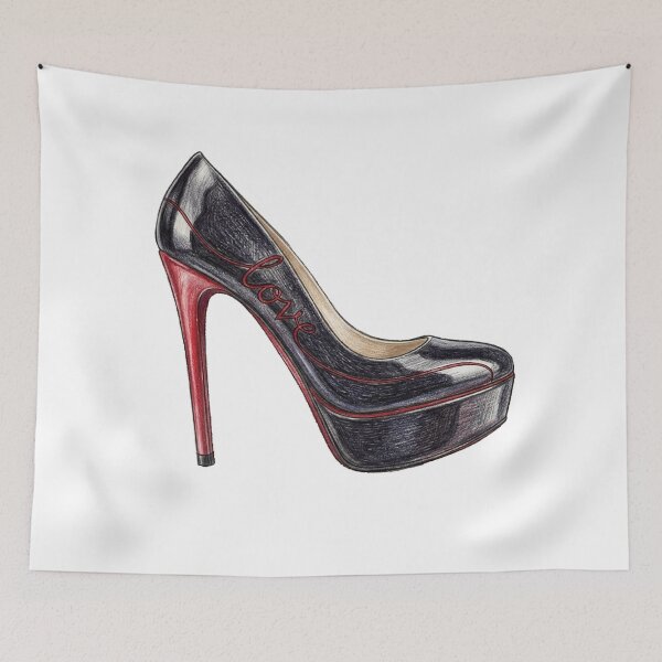 Item preview, Black High Heel Stiletto Platform Shoe designed and sold by MaRCAStro.