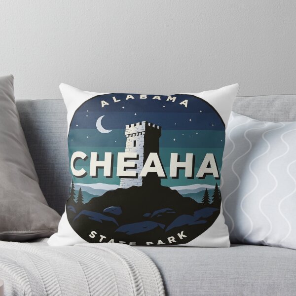 Item preview, Cheaha State Park Alabama Bunker Tower Night Sky Badge Sticker designed and sold by DetourDgn.