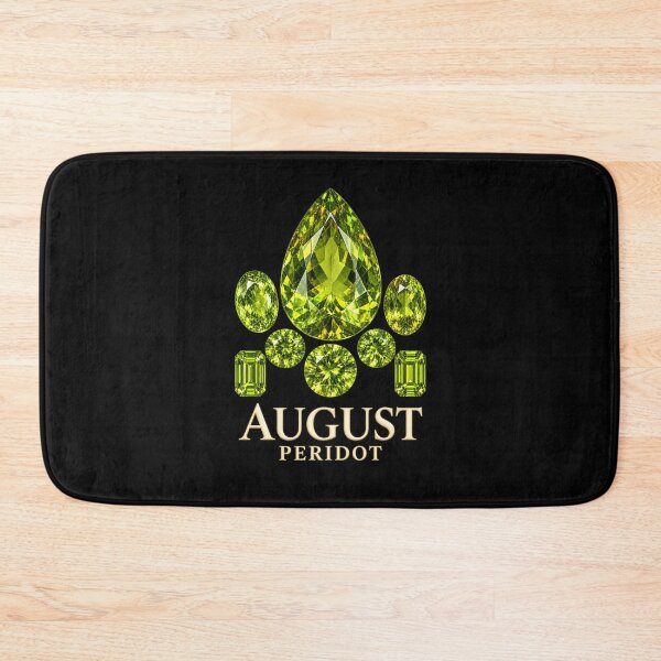 Item preview, BIRTHSTONE COLLECTION ⭐ PORTRAIT - AUGUST • PERIDOT • Modern designed and sold by WheelieGdArt.