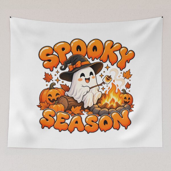 Item preview, Spooky Season Ghost designed and sold by CleanLine Studio.