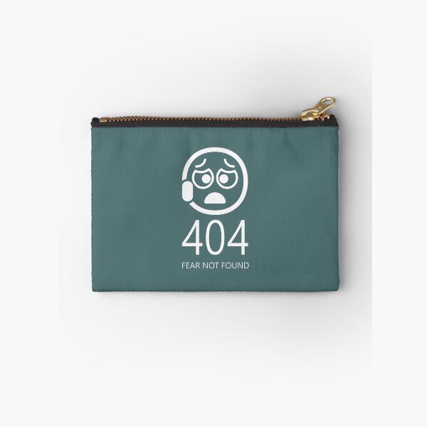 Item preview, Fear Not Found 404 | Funny Ultra Minimalist Geek Christian Faith & Humor Design | White designed and sold by ZechJohnRB.