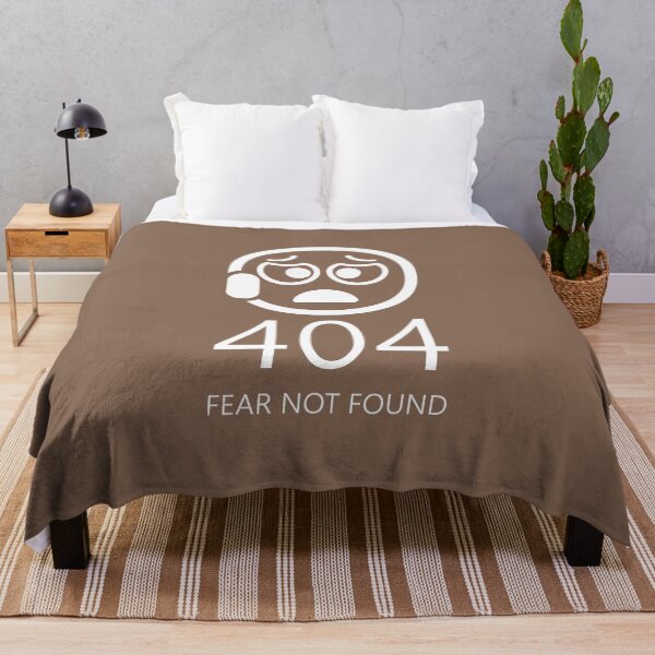 Item preview, Fear Not Found 404 | Funny Ultra Minimalist Geek Christian Faith & Humor Design | White designed and sold by ZechJohnRB.