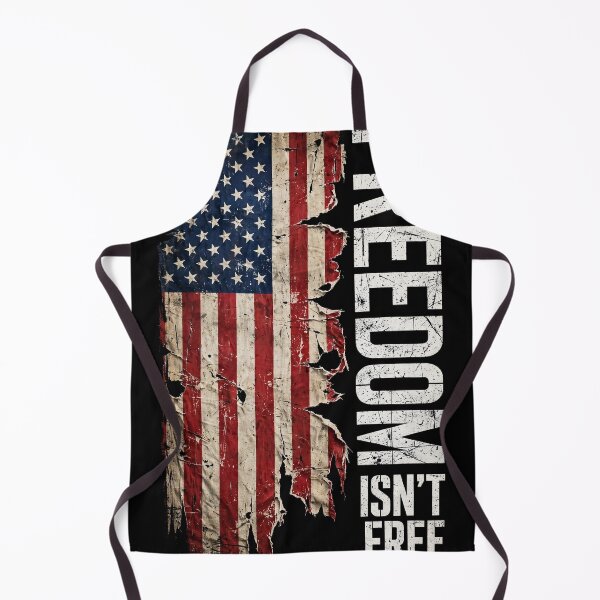 Item preview, Freedom Isn't Free – Distressed American Flag designed and sold by Freedom In Threads.