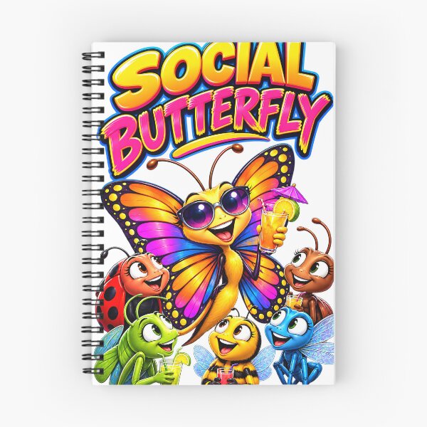 Item preview, SOCIAL BUTTERFLY designed and sold by Smoothseer.