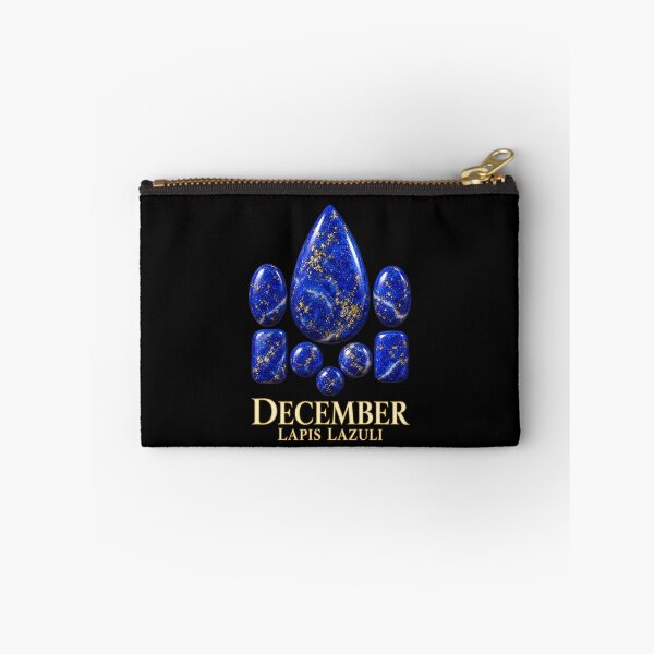 Item preview, BIRTHSTONE COLLECTION ⭐ PORTRAIT - DECEMBER • LAPIS LAZULI • Traditional designed and sold by WheelieGdArt.