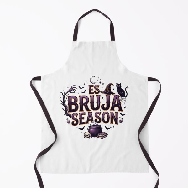 Item preview, "Es Bruja Season" Bold Halloween Typography Design designed and sold by CreativeNest Prints.
