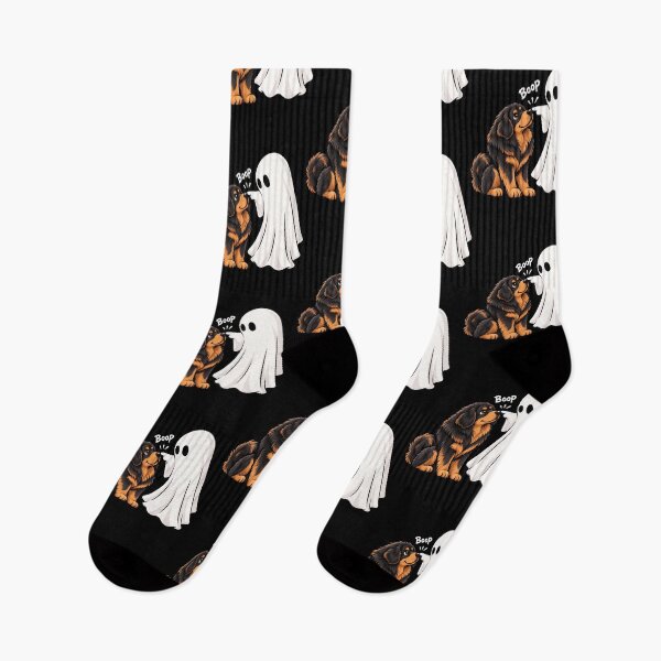 Item preview, Funny Ghost Tibetan Mastiff Dog Boop Halloween Design Mom Dad designed and sold by rafaeltto.