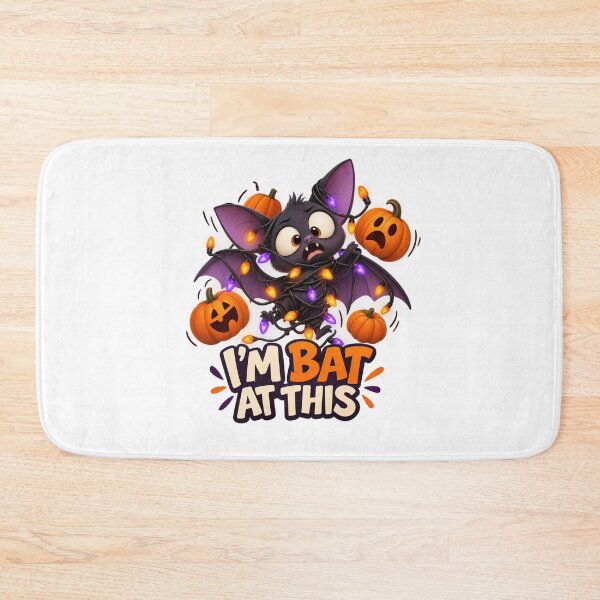 Item preview, I’m Bat at This Halloween Bat designed and sold by Pixanova.