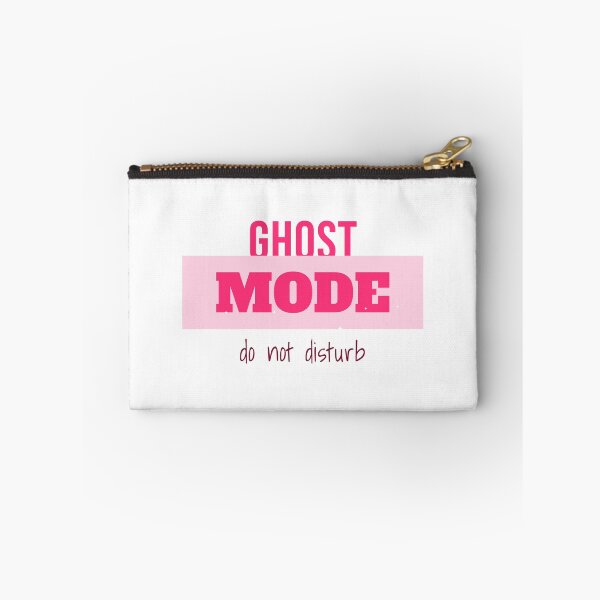 Item preview, Ghost Mode Halloween Shirt College Tee designed and sold by Worn and Witty.