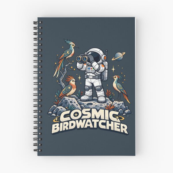 Item preview, Birdwatcher Astronaut Exploring Alien Birds designed and sold by BROHLine Studio.