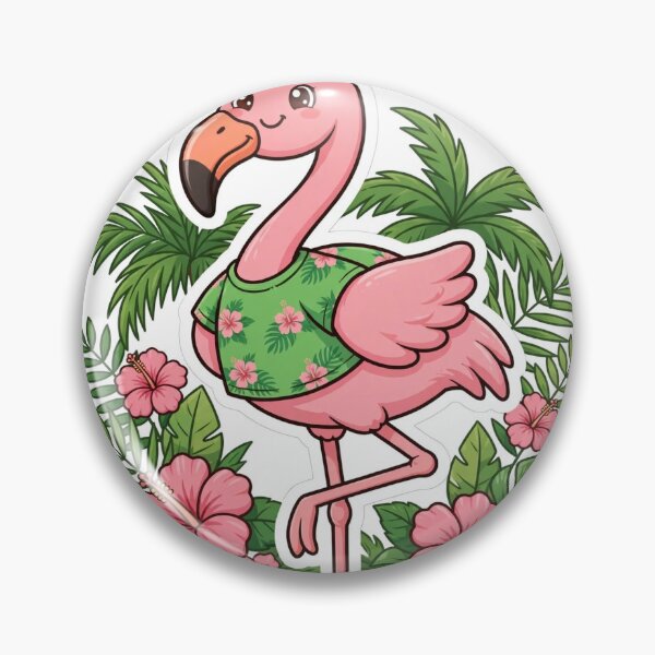 Item preview, Cute Flamingo Tropical Summer designed and sold by The Oddball Supply Co..