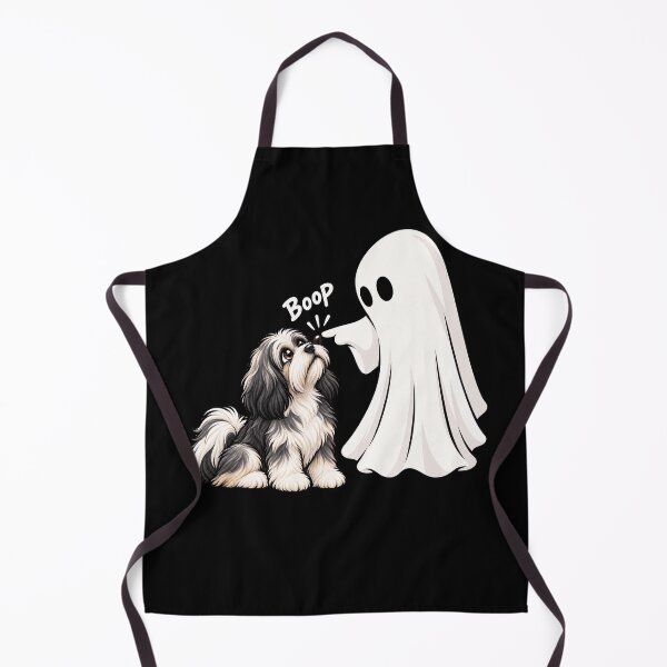 Item preview, Funny Ghost Tibetan Terrier Dog Boop Halloween Design Mom Dad designed and sold by rafaeltto.