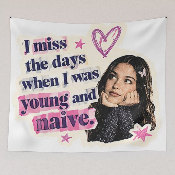 Item preview, Young and Naive Nostalgic Sticker | Retro Scrapbook Aesthetic designed and sold by SugarRuushShop.