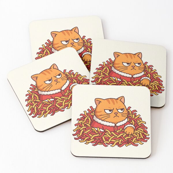 Item preview, Cat Dad Approved: Grumpy Santa Coat Kitty designed and sold by Odd-jack.