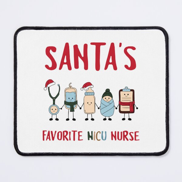 Item preview, Santa's Favorite NICU Nurse Christmas Doodle designed and sold by sdcreations210.