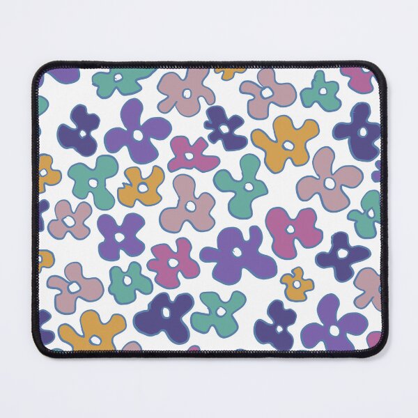 Item preview, Floral multi color pattern designed and sold by fishcard.
