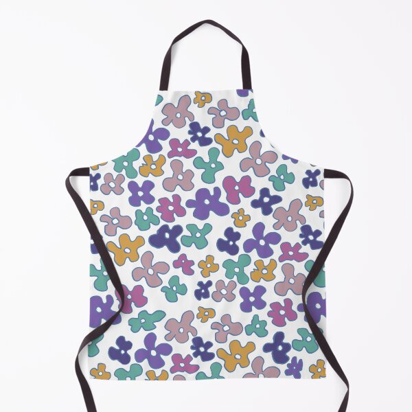 Item preview, Floral multi color pattern designed and sold by fishcard.