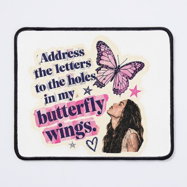 Item preview, Butterfly Wings Retro Sticker | Olivia Rodrigo Inspired Scrapbook Art designed and sold by SugarRuushShop.