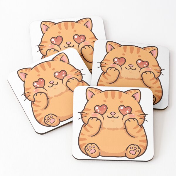 Item preview, Cat With Heart Eyes In Love designed and sold by Dlvznbm.