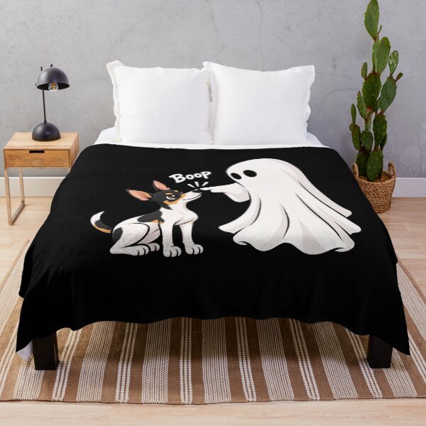 Item preview, Funny Ghost Toy Fox Terrier Dog Boop Halloween Design Mom Dad designed and sold by rafaeltto.
