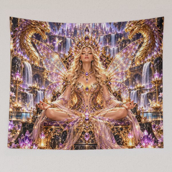 Item preview, Fairy Ruler of the Crystal Kingdom designed and sold by PurvaNimfaMagic.