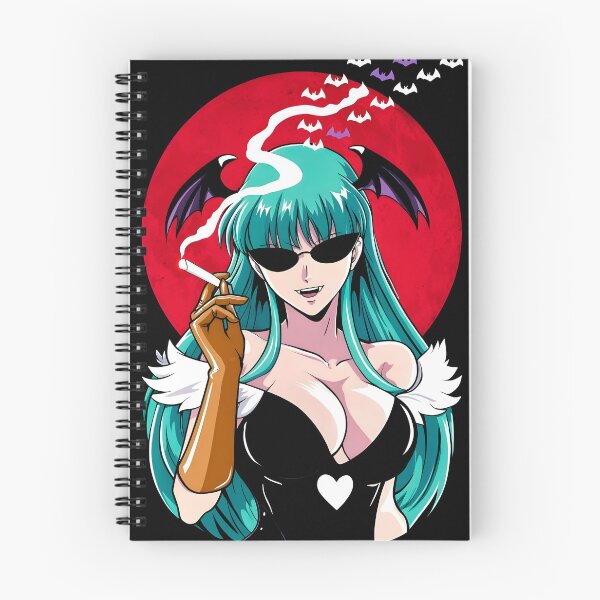 Item preview, Morrigan Aensland Smoking Retro Anime Arcade  designed and sold by BravenBold.