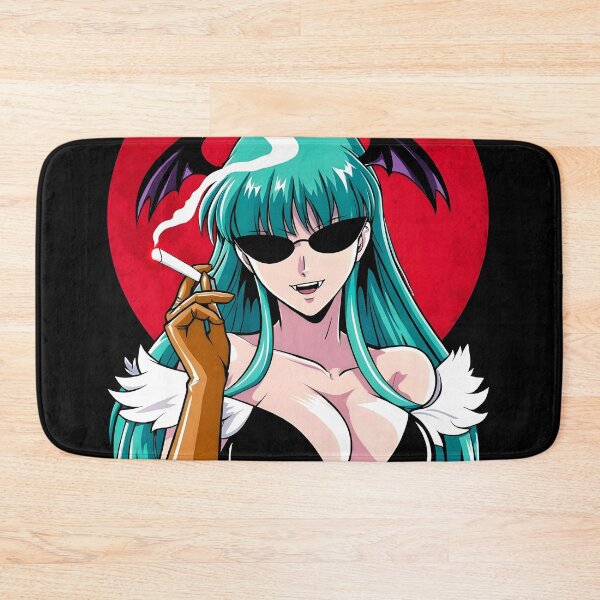 Item preview, Morrigan Aensland Smoking Retro Anime Arcade  designed and sold by BravenBold.