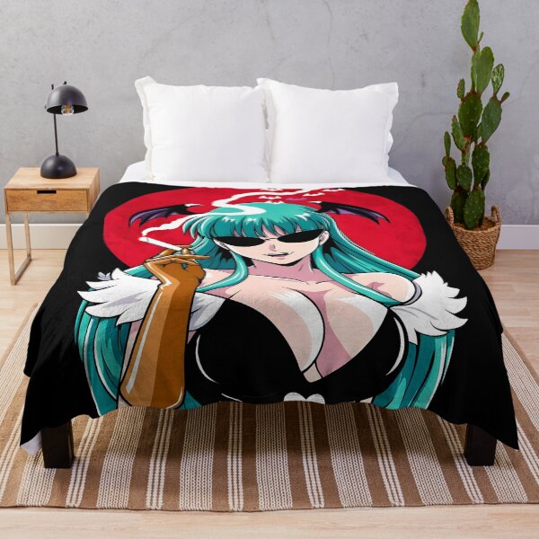 Item preview, Morrigan Aensland Smoking Retro Anime Arcade designed and sold by BravenBold.
