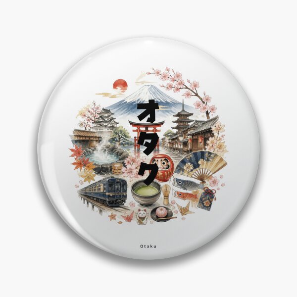 Item preview, Otaku - Nerd and Proud | Japan Travel Memories Collage | Japanese Design designed and sold by JapanMemoir.