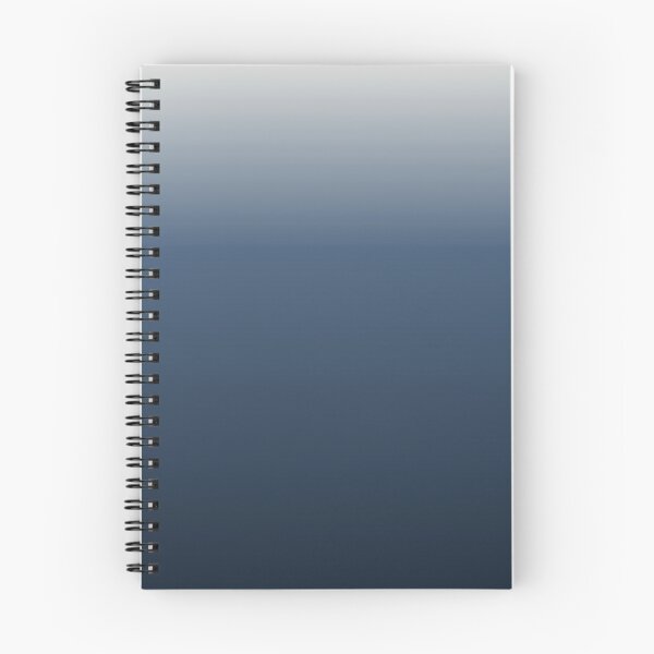 Item preview, Misty Gray Navy Blue Ombre Gradient designed and sold by Zaya_art.