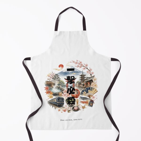 Item preview, Ichigeki Hissatsu - One Strike One Kill | Japan Travel Memories Collage | Japanese Design designed and sold by JapanMemoir.