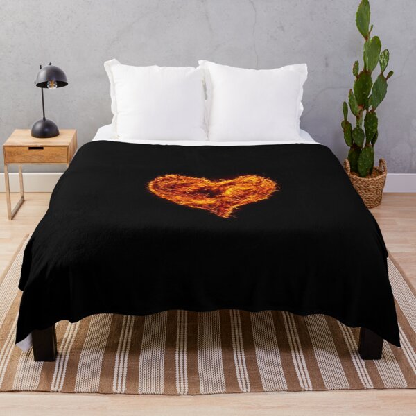 Item preview, Burning Heart – Love in Flames designed and sold by Nicole Bleck.