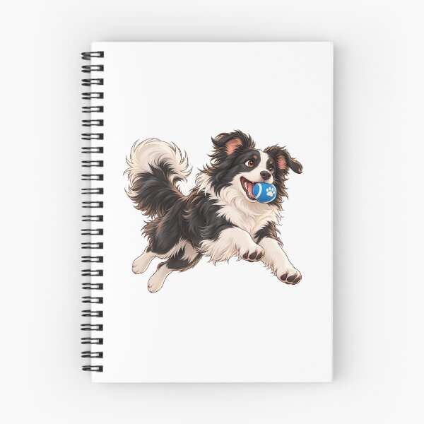 Item preview, Border Collie Playing with a Ball designed and sold by BerlyArts.