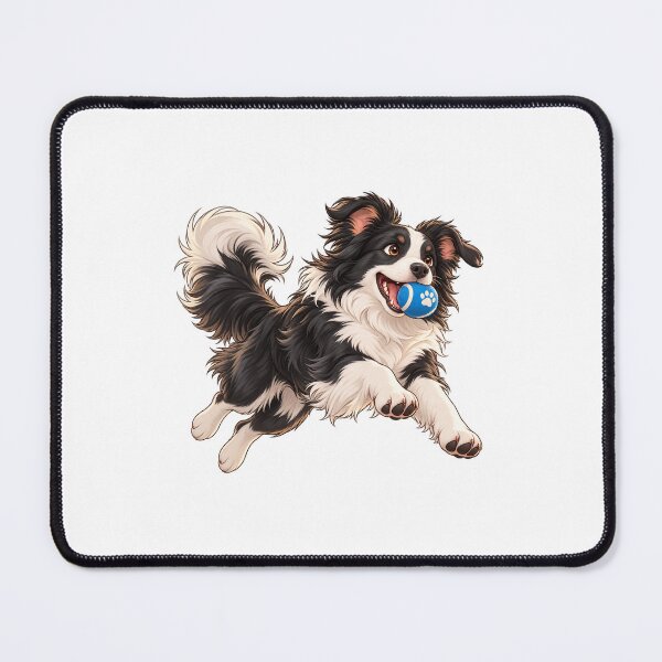 Item preview, Border Collie Playing with a Ball designed and sold by BerlyArts.