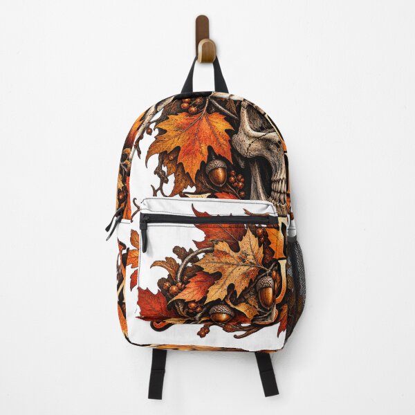 Item preview, Autumn Equinox Skull designed and sold by CleanLine Studio.