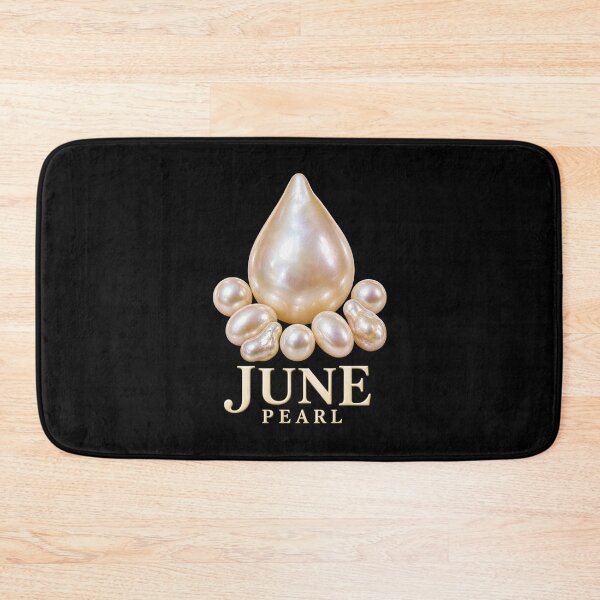 Item preview, BIRTHSTONE COLLECTION ⭐ PORTRAIT - JUNE • PEARL • Modern designed and sold by WheelieGdArt.