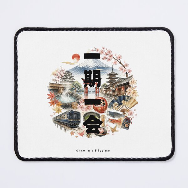 Item preview, Ichigo Ichie - Once in a Lifetime | Japan Travel Memories Collage | Japanese Design designed and sold by JapanMemoir.