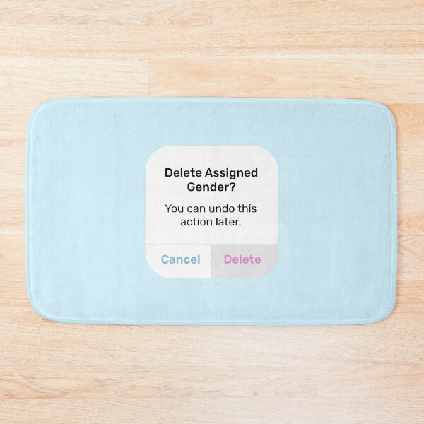 Item preview, delete assigned gender trans designed and sold by FreakShop-GB.