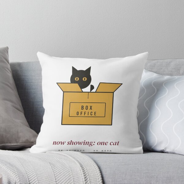 Item preview, Box Office Cat - Funny Cat in a Cardboard Box designed and sold by Rilindi.