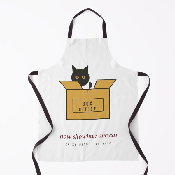 Item preview, Box Office Cat - Funny Cat in a Cardboard Box designed and sold by Rilindi.