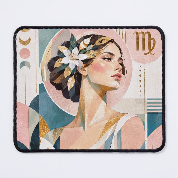 Item preview, Virgo Zodiac Painting – Celestial Maiden Astrology Art designed and sold by GalleryKauffeld.