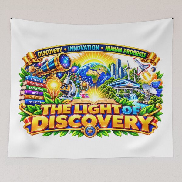 Item preview, The Light of Discovery designed and sold by New Wave Artworks .