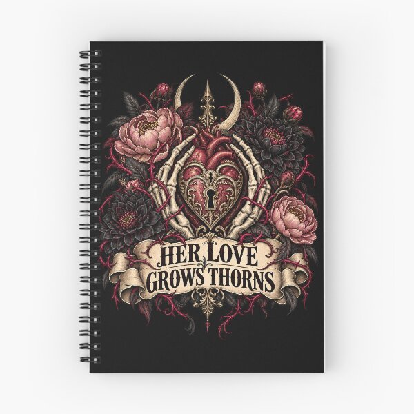 Item preview, Her Love Grows Thorns Gothic Mom Design designed and sold by ClaSciStore.