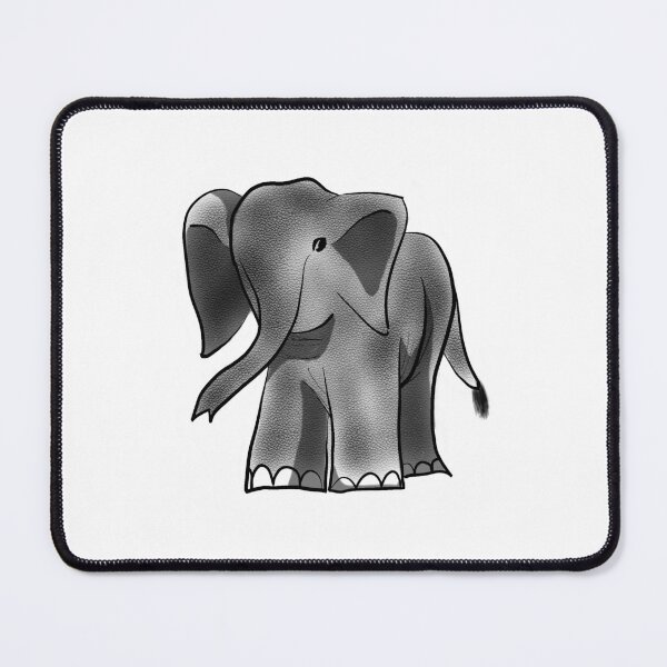 Item preview, Cute Elephant designed and sold by ginidabbles.