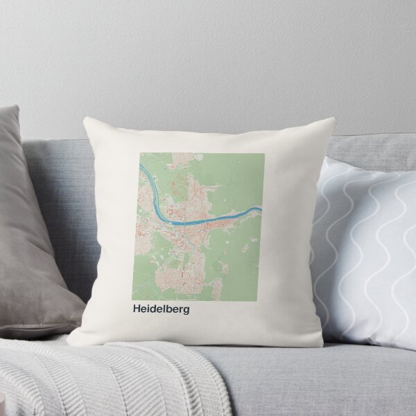 Item preview, Heidelberg Minimalistic Map Art designed and sold by MapsNerd.