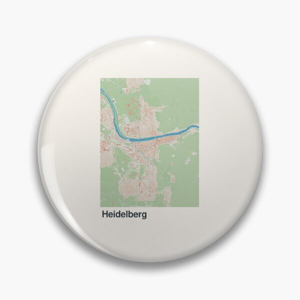 Item preview, Heidelberg Minimalistic Map Art designed and sold by MapsNerd.