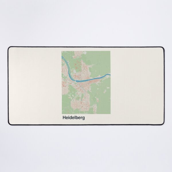Item preview, Heidelberg Minimalistic Map Art designed and sold by MapsNerd.